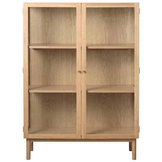 fonQ Fika Vitrinekast - Naturel Eiken 1