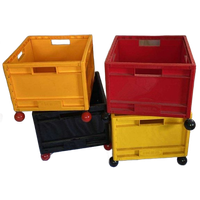 4 IKEA Lp Platen Kratten