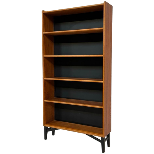 Vintage Teakhouten Boekenkast Deens Design Jaren 60 1