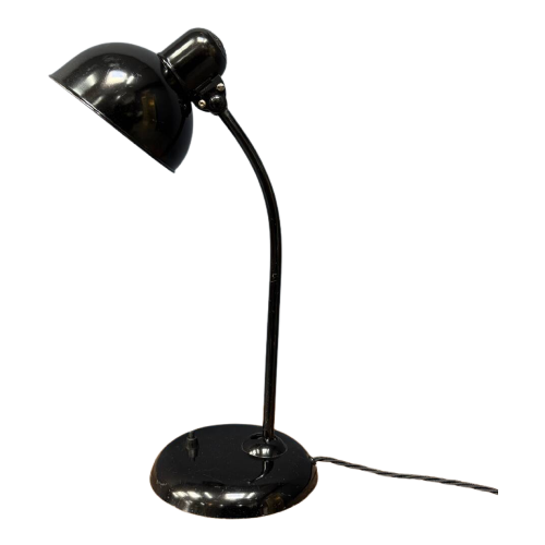 Zwarte Kaiser Idell Bureaulamp Model 6556