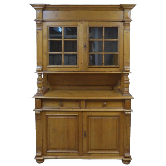 Prachtige Landelijke Grenen Buffetkast 1