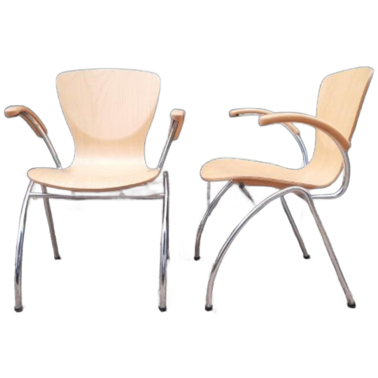 4x Bingo Eetkamerstoel Vlinderstoel Retro Design Stoelen 1