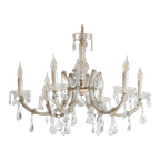 Maria Theresia Crystal Chandelier, 1950S thumbnail 1
