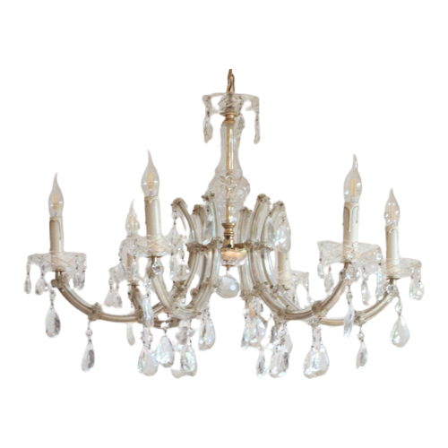 Maria Theresia Crystal Chandelier, 1950S