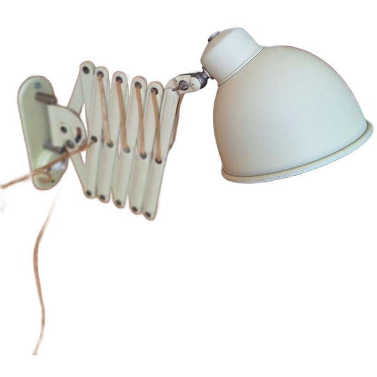 Vintage Industriële Schaarlamp, Bureau Lamp, Verlichting 1