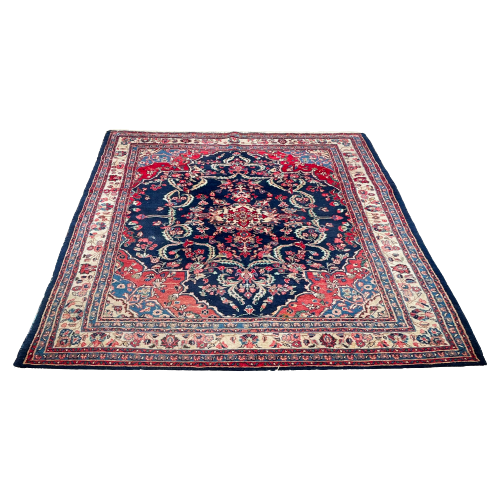 Vintage Perzisch Vloerkleed / Tapijt – Floraal – 298×218