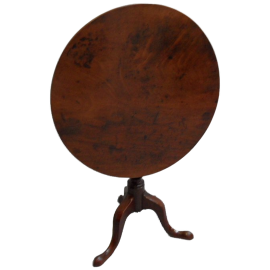 Mahonie Tilt Top Tafel 1