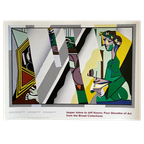 Roy Lichtenstein (1923-1997), Reflections On Interior With Girl Drawing, 1990 thumbnail 1