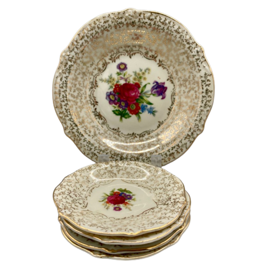 Petit Four Set 5 Delig Bloemdecor 1