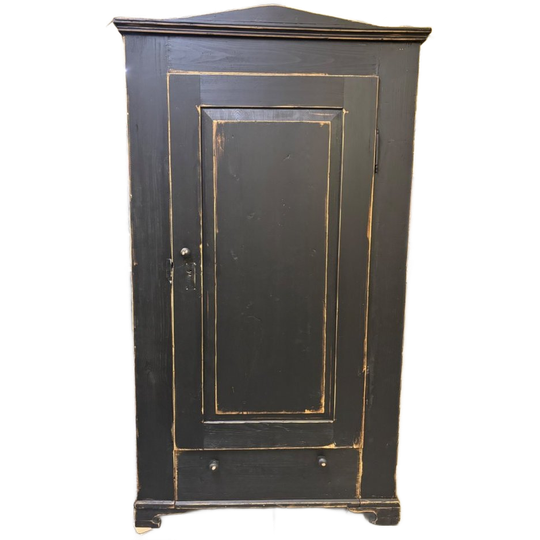 Brocante Eendeurskast / Kledingkast 1