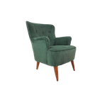 Artifort Fauteuil Donkergroen | Groene Ribstof Theo Ruth thumbnail 1