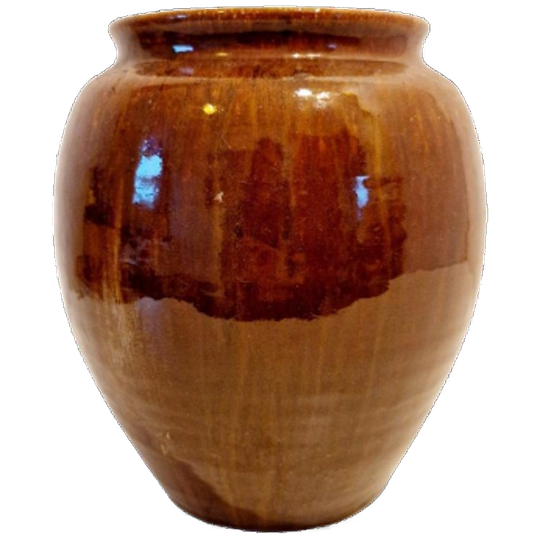 Antieke Art Nouveau Keramieke Pos Vaas 1