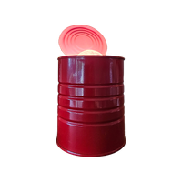 Vrieland Design Holland Lamp Blik Rood Pop-art