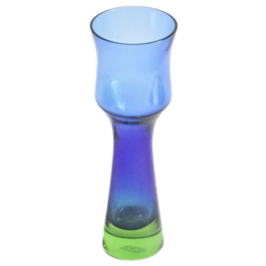 Cased Glass Vase By Bo Borgstrom For Aseda Sweden 1960s 1