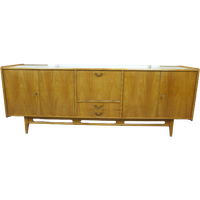 Mooi Retro Vintage Lowboard Midcentury Dressoir 220 Cm