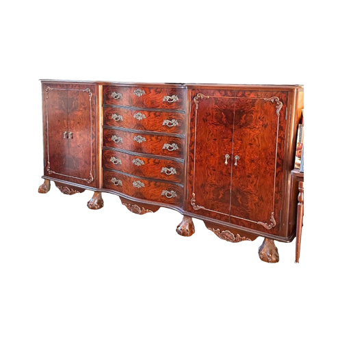 Barok Mahonie Sideboard