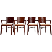 Elegante Set Van 4 Andreu World Eetkamerstoelen, 1960's