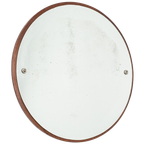 Ronde Teak Spiegel thumbnail 1
