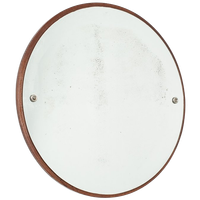 Ronde Teak Spiegel