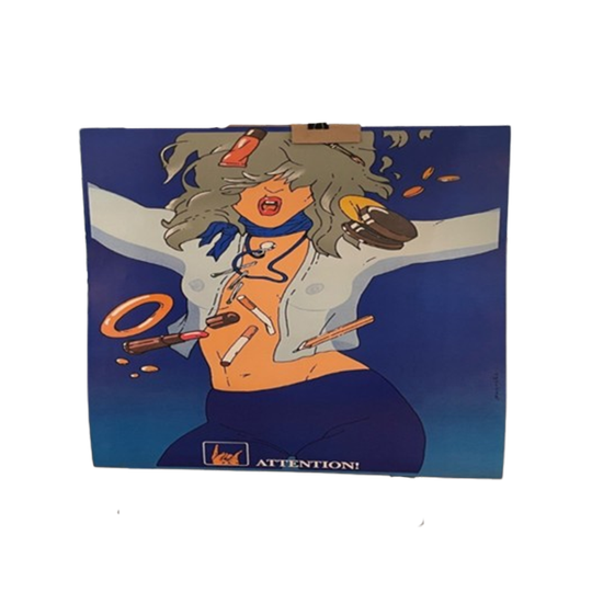 G. Marszalek, Attention, Orginal Poster 1979 1