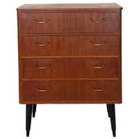 Teak Ladekastje Uit Zweden