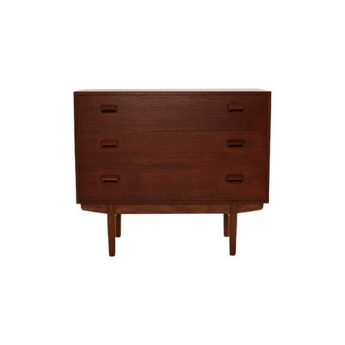 Teak Vanity Dresser Designed By Børge Mogensen For Søborg Møbelfabrik