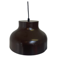 Vintage - Scandinavian - Bowl Shaped Hanging Pedant - Brown