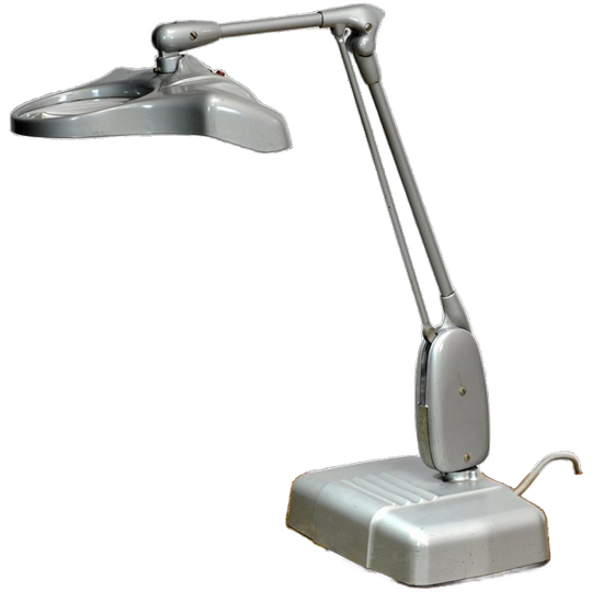 Dazor Bureaulamp Met Vergrootglas, 1950s 1