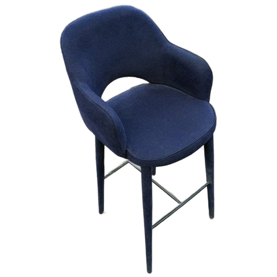 Polspotten | Cosy Barstoel Donkerblauw 1