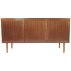 Vintage Deens Dressoir Palissander Gepolitoerd Groot thumbnail 1