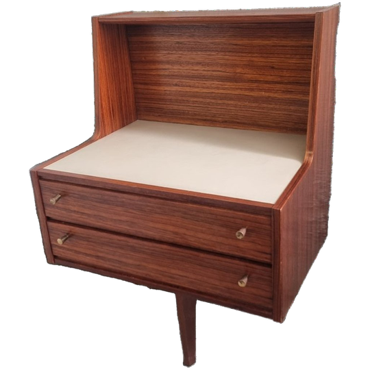 Vintage Nachtkastjes - Mid Century – Jaren 60 1