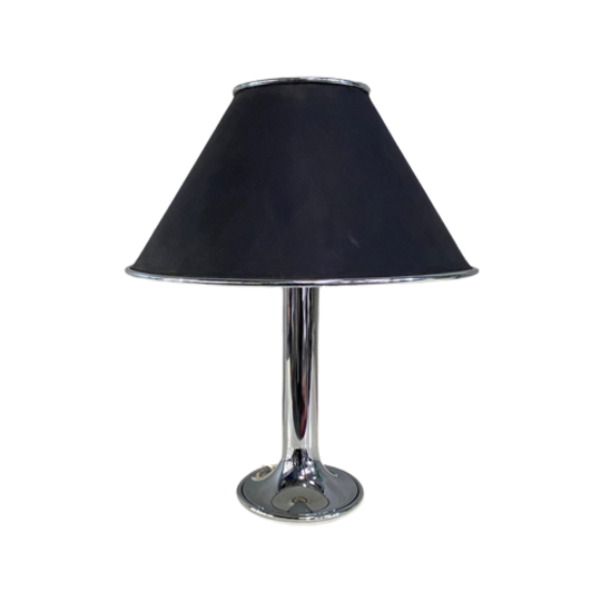 Kinkeldey Leuchten Chroom Tafel Lamp - Duitsland Jaren 70 1