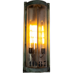 Industrial Wall Lamp With Unique Number thumbnail 1