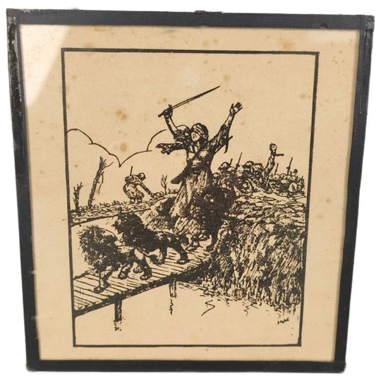 Wo1 Tekening Van Joe English 1