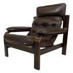 Vintage Design Fauteuil Leder Coja Mancave thumbnail 1