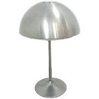 Zilverkleurige Tafel Bollamp Vintage Tafellamp thumbnail 1
