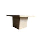 Italiaanse Travertijn Koffie Tafel Uit De Jaren 70 thumbnail 1