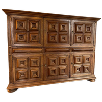 Vintage Spanish Brutalist Dressoir '60