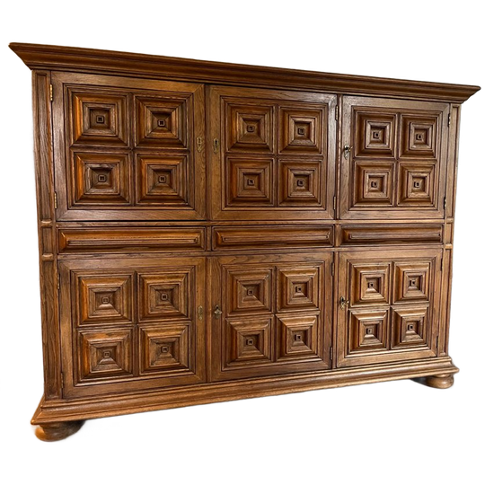 Vintage Spanish Brutalist Dressoir '60 1