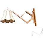 Vintage Houten Schaarlamp - Jaren '60 thumbnail 1