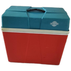 Vintage Koelbox Oranje Blauw thumbnail 1