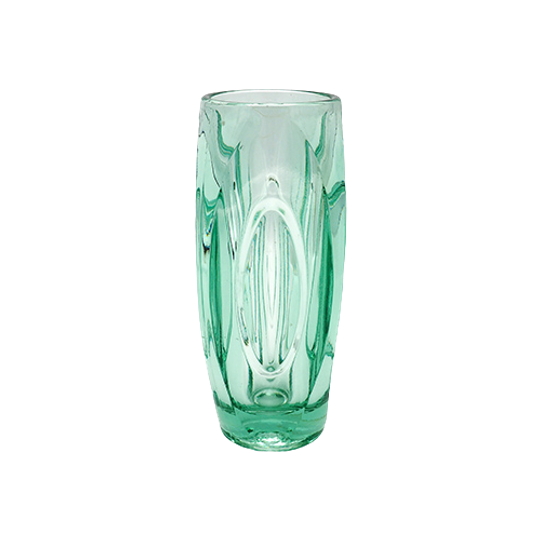 Rudolf Schrotter Bullet Vaas Voor Rosice Glassworks 1