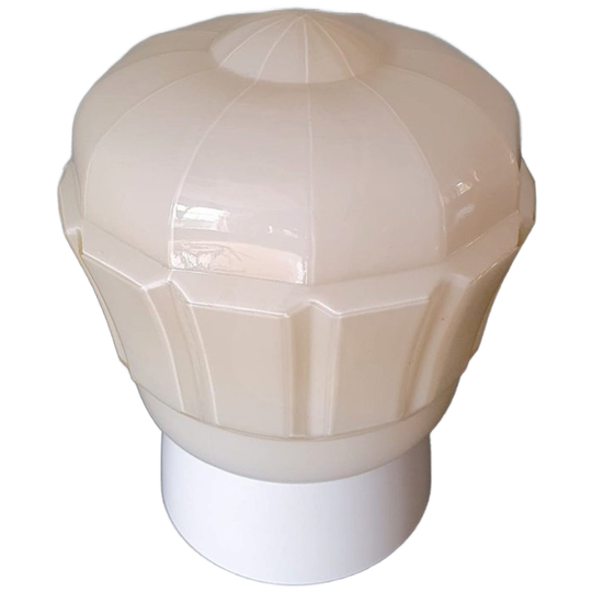 Art Deco Thabur Plafondlamp In Crème - Licht Bruine Kleur 1