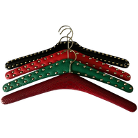 Kledinghanger Set Retro Leder Vintage