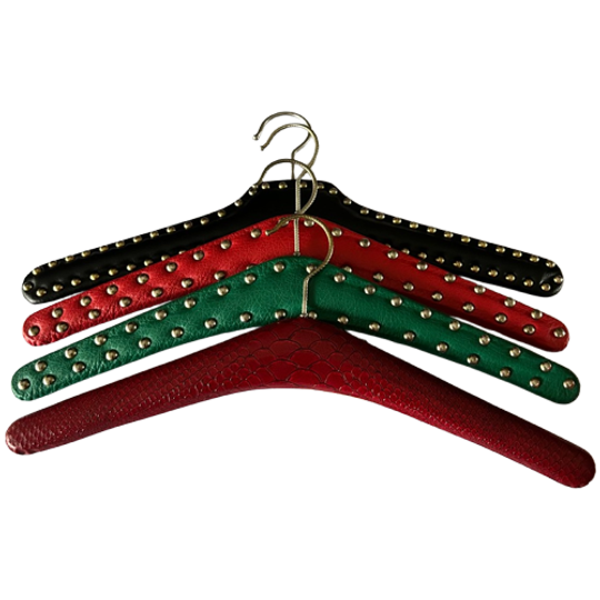 Kledinghanger Set Retro Leder Vintage 1