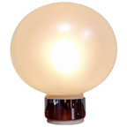 Wand-/Plafondlamp Van Opaalglas, Motoko Ishii,1970 thumbnail 1