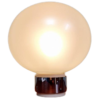 Wand-/Plafondlamp Van Opaalglas, Motoko Ishii,1970