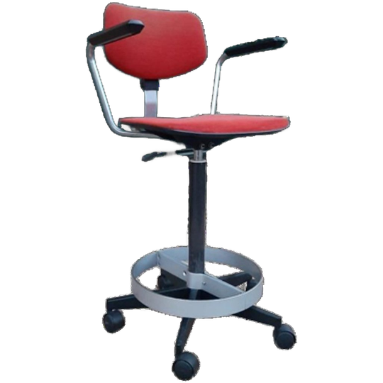 Vintage Architectenstoel Gispen Retro Design Stoel Gasveer 1