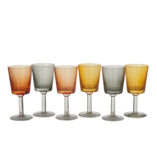 Polspotten Library Wijnglazen Set-Multicolour 1