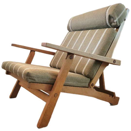 Ap72 Fauteuil En Voetenbank Van Hans J. Wegner Voor Ap Stole 1